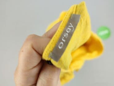 bluzka żółta w czarne paski: Orsay, Bluzka damska, rozmiar S — 4