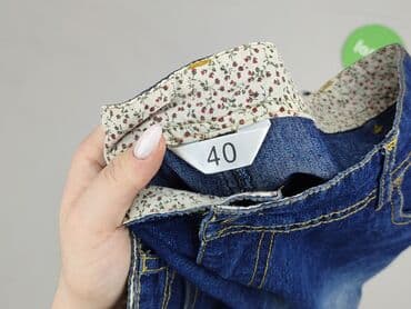 Women: Denim, Shorts for women, L — 4