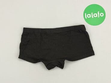 czarne spodnie woskowane z wysokim stanem: Panties, condition - Very good — 3