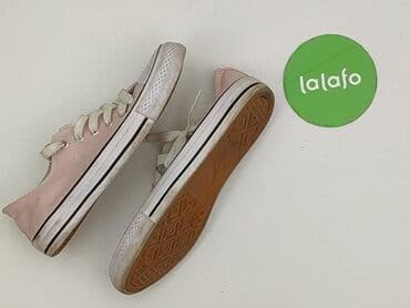 czarna sukienka i białe trampki: Trampki damskie, rozmiar 39 — 3