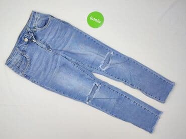 dżinsy z wysokim stanem duże rozmiary: Jeansy damskie, rozmiar L — 2