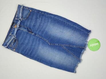 spódniczka dżinsowe z wysokim stanem: Spódnica damska, rozmiar S — 2