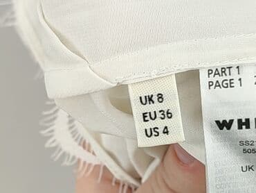 biale bluzki z gipiurą: Whistles, Bluzka damska, rozmiar S — 9