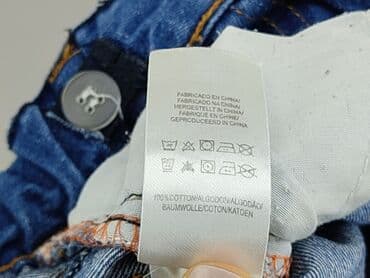 spodnie piżamowe hm: Denim pants, EarlyDays, 6-9 months, condition - Good — 5
