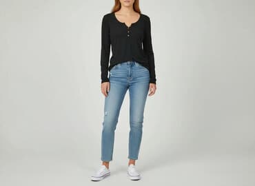 czarne bluzki w lodke: Beloved, Bluzka damska, rozmiar S — 1