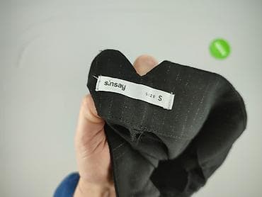 biale klapki sinsay: Sinsay, Spodnie materiałowe damskie, rozmiar S — 4