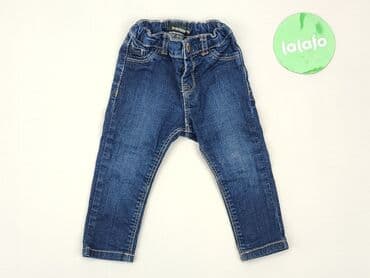 spodnie woskowane goodies: Denim pants, 3-6 months, condition - Good — 2