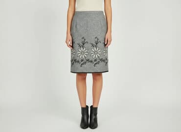 spódnice z koła szara: Spódnica damska, rozmiar M — 5