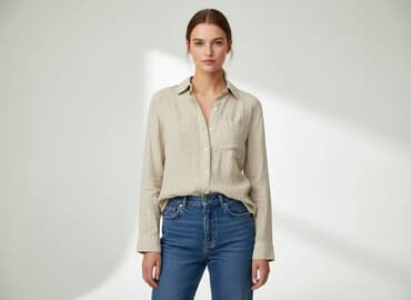 bluzki chłopięce z długim rękawem h m: H&M, Koszula damska, rozmiar XS — 1