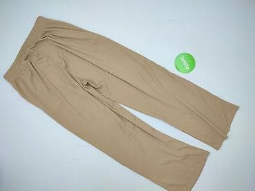 bluzki bezowe: Spodnie materiałowe damskie, rozmiar 4XL — 3