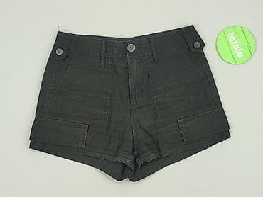 czarne cargo pull and bear: FB Sister, Шорти жіночі, розмір XS — 2