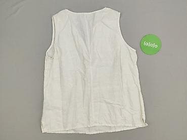 basic koszulka biala: White, Bluzka damska, rozmiar L — 4