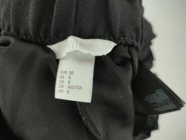 kuloty damskie jeansy: H&M Basic, Spodnie materiałowe damskie, rozmiar M — 4