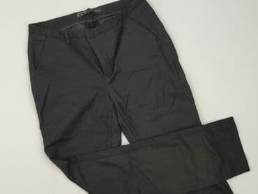 zara woskowane spodnie: Zara, Material trousers for women, size S (EU 36) — 1