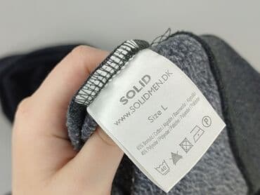 hooligans bluzy: Solid, Bluza z kapturem dla mężczyzn, rozmiar L — 4