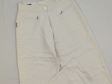 biale trampki ck: Spodnie materiałowe damskie, rozmiar M — 1