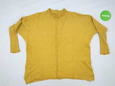 zara zolty sweter: Sweter damski, rozmiar One size — 3