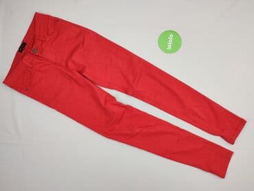 reserved czerwone spodnie: Reserved YFL, Spodnie materiałowe damskie, rozmiar S — 2