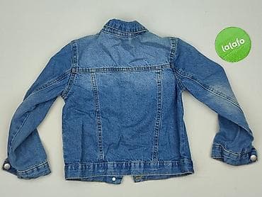 baleriny cropp: Dziecięca kurtka jeansowa, 7 lat, 116-122 cm, Kiki & Koko, stan - Bardzo dobry — 3