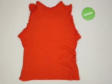 czerwona obcisła sukienka h m: H&M, Top damski, rozmiar L — 3