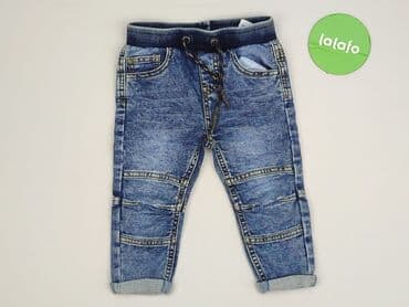 lidl spodnie przeciwdeszczowe: Spodnie jeansowe, 12-18 miesięcy, stan - Bardzo dobry — 2