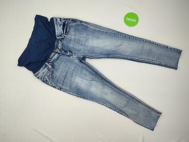 jeansy carrot: Jeansy damskie, rozmiar L — 2