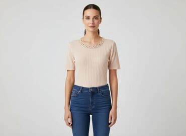 tkaniny na bluzy: Bluzka damska, rozmiar S — 5