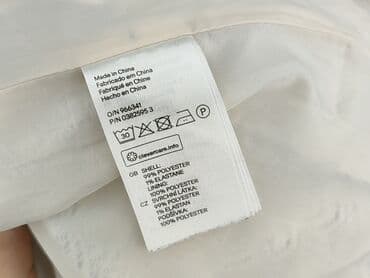 niebieska sukienka w kwiaty h m: H&M, Sukienka damska, rozmiar M — 6