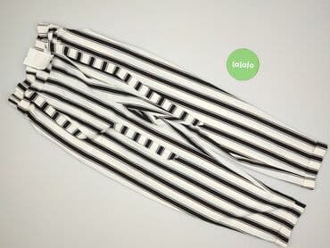 spodnie w paski pull and bear: PULL&BEAR, Material trousers for women, size S — 2