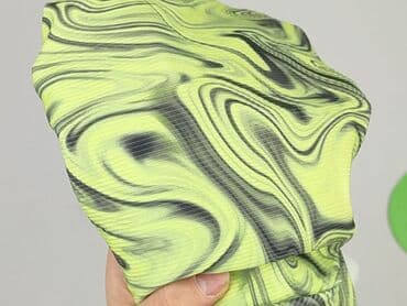 top z piórami czarny: Bershka, Top damski, L — 6