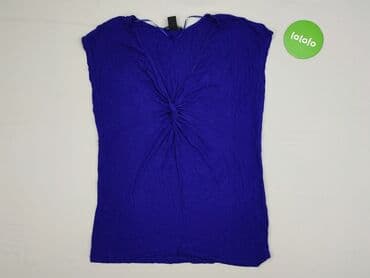 koszula niebieska hm: H&M, Bluzka damska, rozmiar L — 8