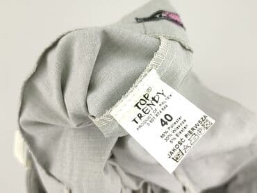 spodnie 40: TOP Trends, Spodnie materiałowe damskie, rozmiar L — 5