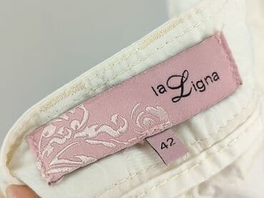 lagattini spodnie wyprzedaż: Spodnie materiałowe damskie, rozmiar XL — 4