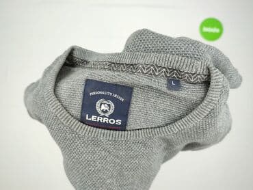 new yorker koszulka z autem: Lerros, Sweter dla mężczyzn, rozmiar L — 4