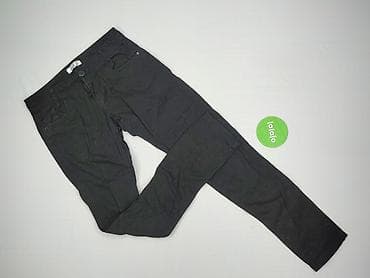 eco leather: Spodnie materiałowe damskie, rozmiar M — 2