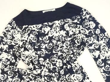 niebieska satynowa sukienka zara: QUIOSQUE, Bluzka damska, rozmiar S — 1