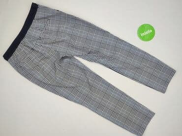 spodnie w pepitkę zara: Zara, Spodnie materiałowe damskie, M — 3