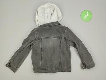 crop sweter: Dziecięca kurtka jeansowa, 5-6 lat, 110-116 cm, Next, stan - Bardzo dobry — 3