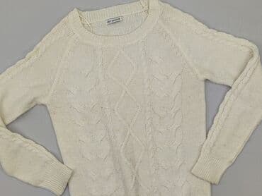 bialy sweter reserved: Terranova, Sweter damski, rozmiar L — 1
