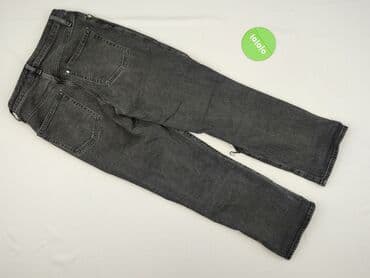 woskowane jeansy z wysokim stanem: H&M, Jeansy damskie, rozmiar M — 4