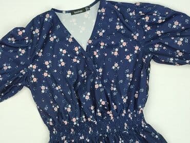 niebieskie sukienki plus size: Boohoo, Bluzka damska, rozmiar S — 1