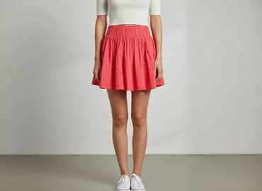 czerwone spódnice 134: Spódnica damska, rozmiar XS — 1