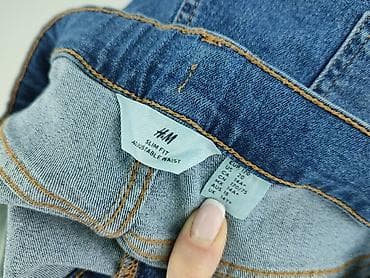 shorty dickies: Spodnie jeansowe, H&M, 16 lat, 170, stan - Bardzo dobry — 5