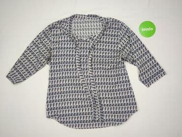 bluzki z wiązaniem pod szyją z wiskozy: Bluzka damska, rozmiar 2XL — 2