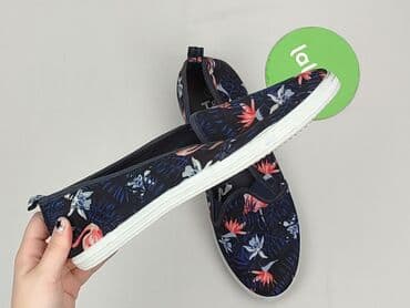 klapki z futerkiem firmowe: Trampki damskie, rozmiar 39 — 5