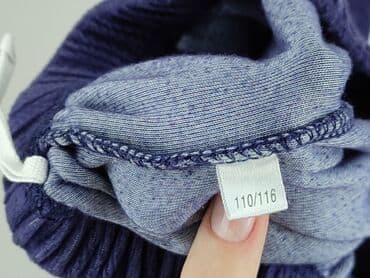 krótkie spodenki niemowlęce 74: Sweatpants, 5-6 years, 110/116, condition - Perfect — 4