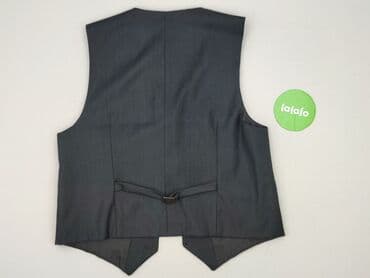 pikowane sukienki: Kamizelka garniturowa dla mężczyzn, M — 3