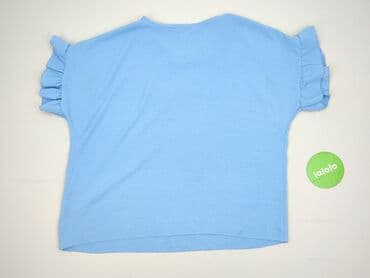 chabrowa bluzki plus size: Bluzka damska, rozmiar 6XL — 4