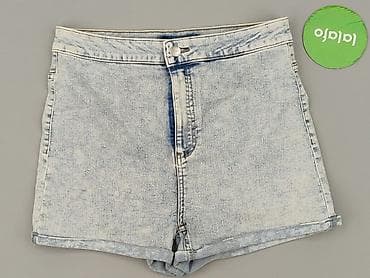 jeansy bez elastanu: Szorty damskie, rozmiar M — 2