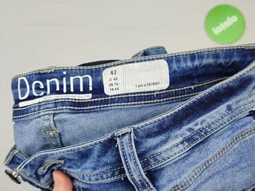 sukienki wyszczuplające allegro: Denim, Jeansy damskie, rozmiar XL — 4